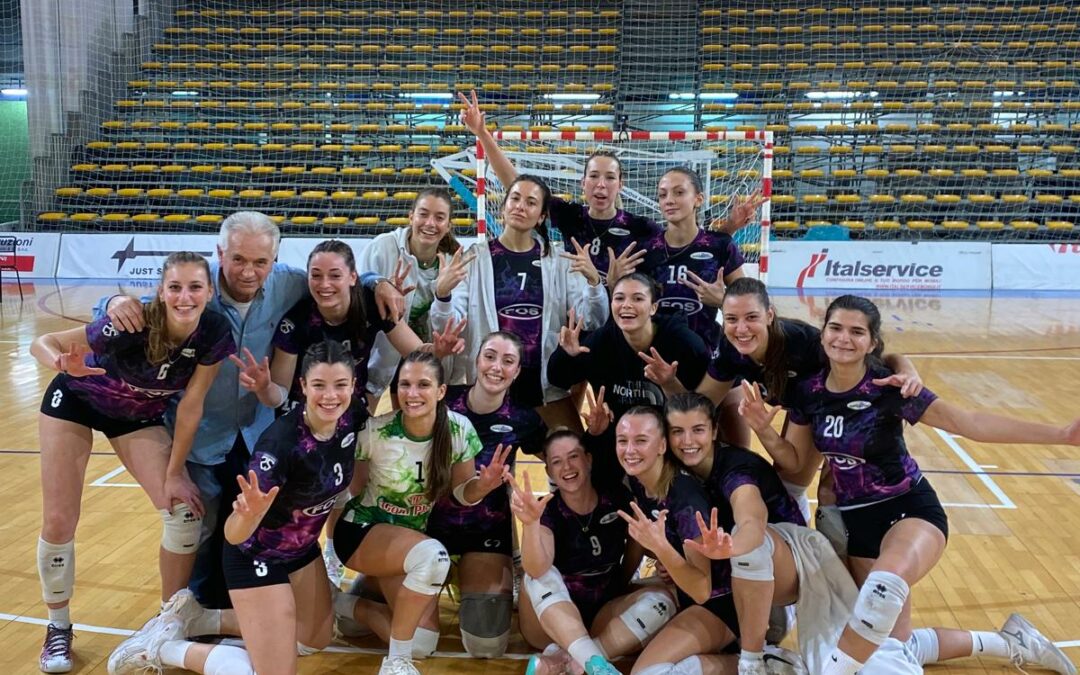 Colpo del Fos CVR: Blu Volley Pesaro battuto 1-3